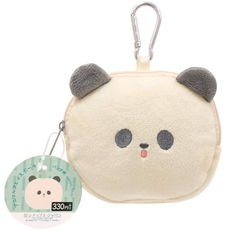 アニマルフェイスポーチ　パンダ