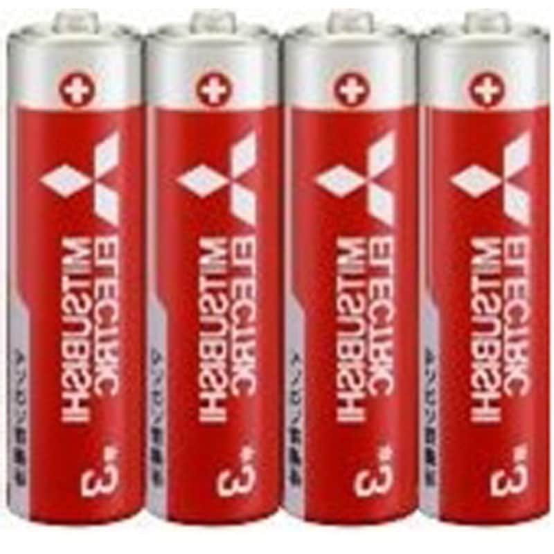 マンガン単３（赤）　４本