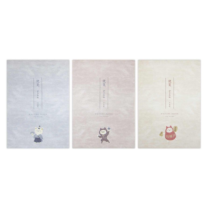 和紙便箋 ジャパニーズスタイルねこ 15枚【公式】≪1個からお