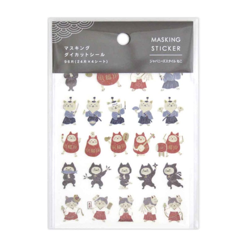 クロスメモ ジャパニーズスタイルねこ 50枚【公式】≪1個から