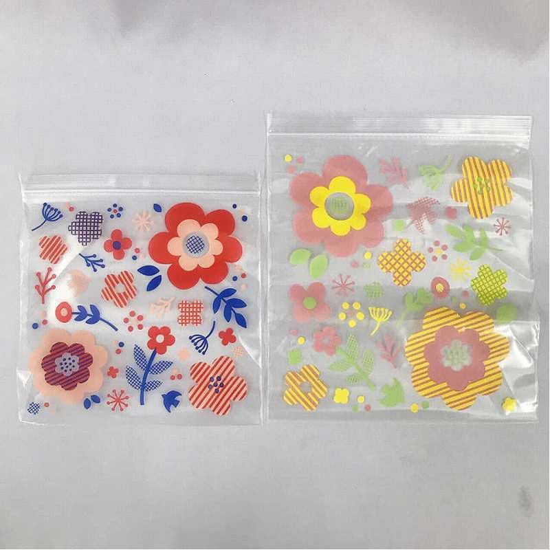 ストックバッグＭ＆Ｌ　１４Ｐ　フラワー