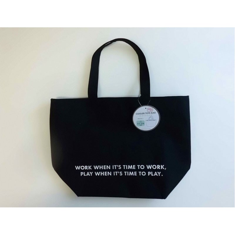クーラートートバッグ BK