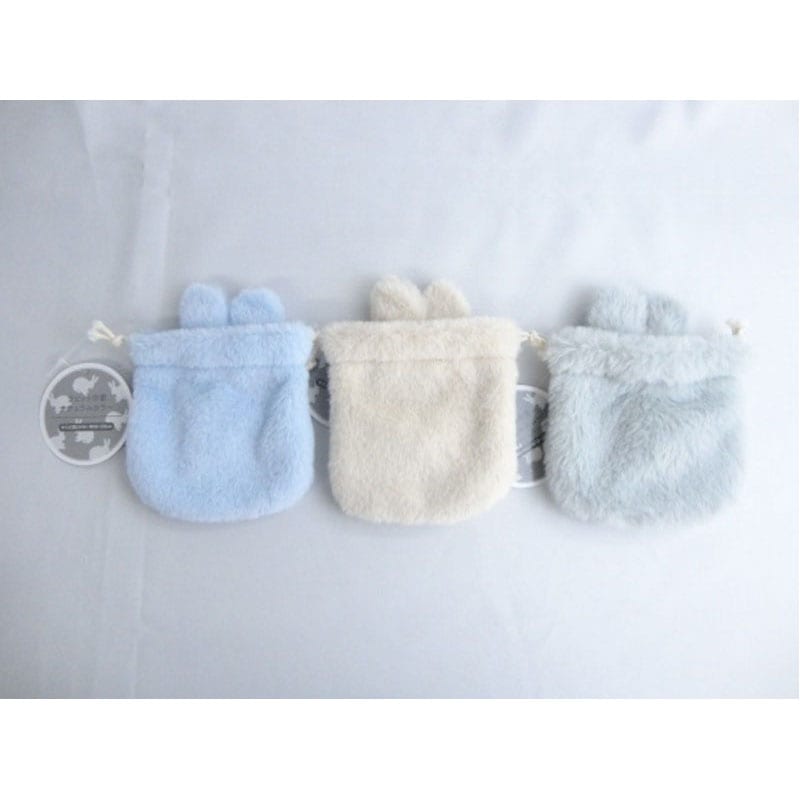 ラビット巾着ナチュラルカラー