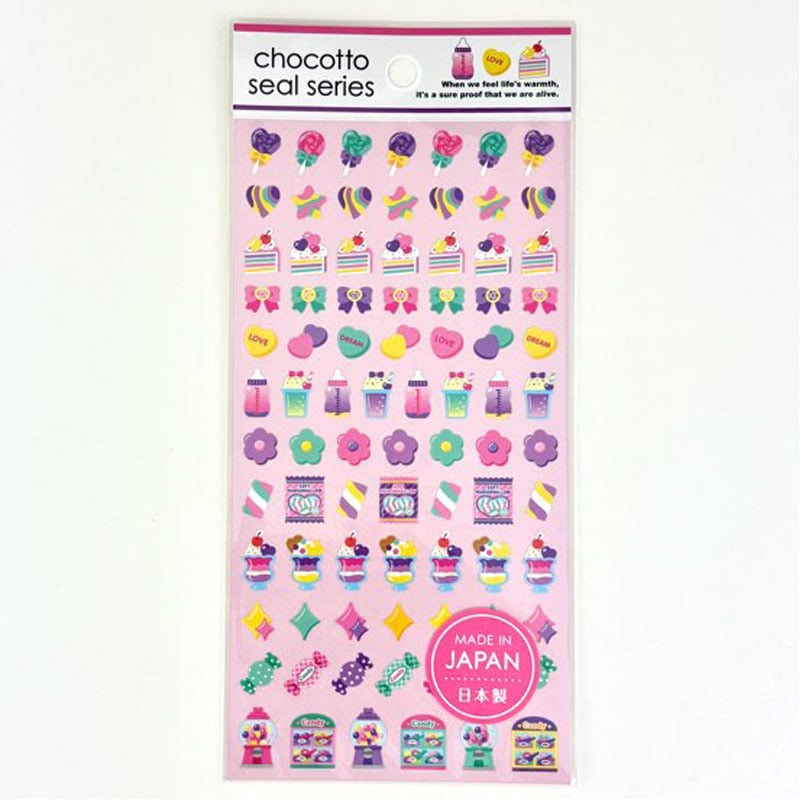 ｃｈｏｃｏｔｔｏシール　パステルＰＯＰ２