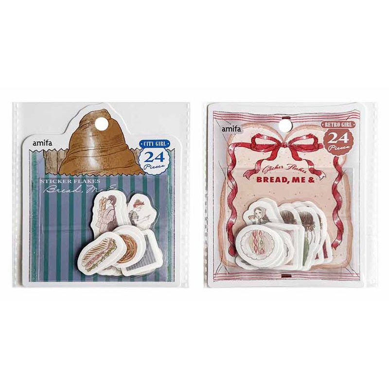 フレークシール 24P パンと私と、