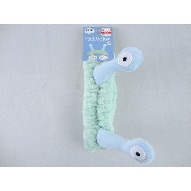 ヘアターバン　ブルーエイリアン