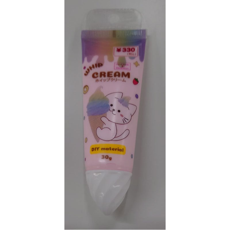 デコ用ホイップクリーム　ピンク