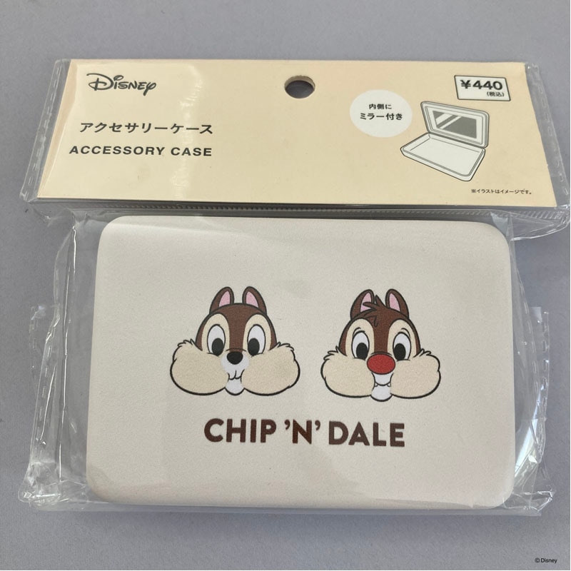 【数量限定】ディズニー／チップ＆デール　アクセサリーケース