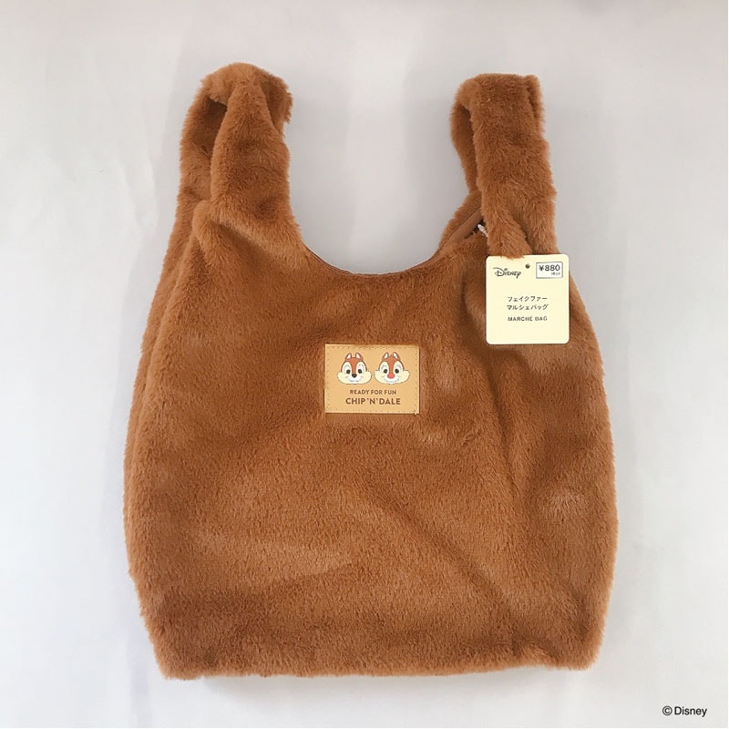 【数量限定】ディズニー／チップ＆デール　ファーマルシェバッグ