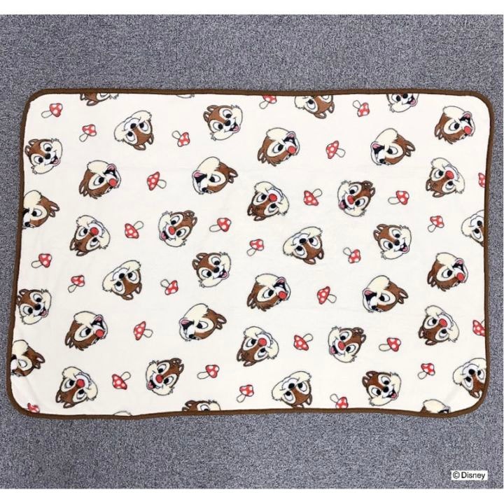 【数量限定】ディズニー／チップ＆デール　ひざ掛けブランケット