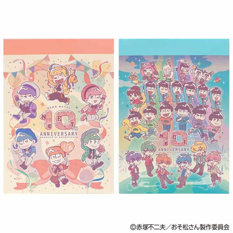 数量限定】おそ松さん A6 メモ帳 30枚 SD【公式】≪1個からお