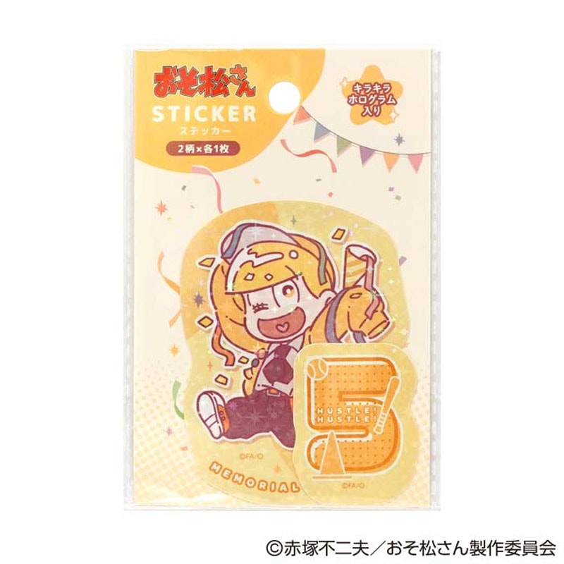 宣伝用】おそ松さん⭐ラミカストラップ・シール