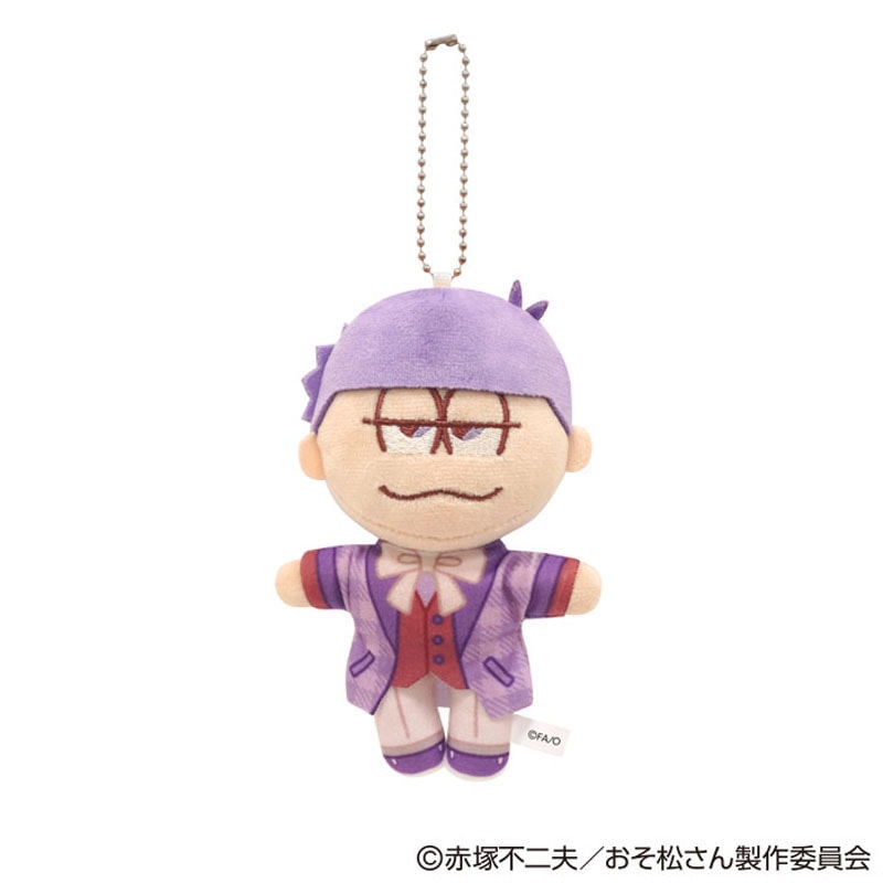 数量限定】おそ松さん ぬいぐるみキーホルダー 一松【公式】≪1個から
