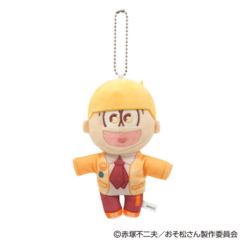 数量限定】おそ松さん ぬいぐるみキーホルダー 十四松【公式】≪1個
