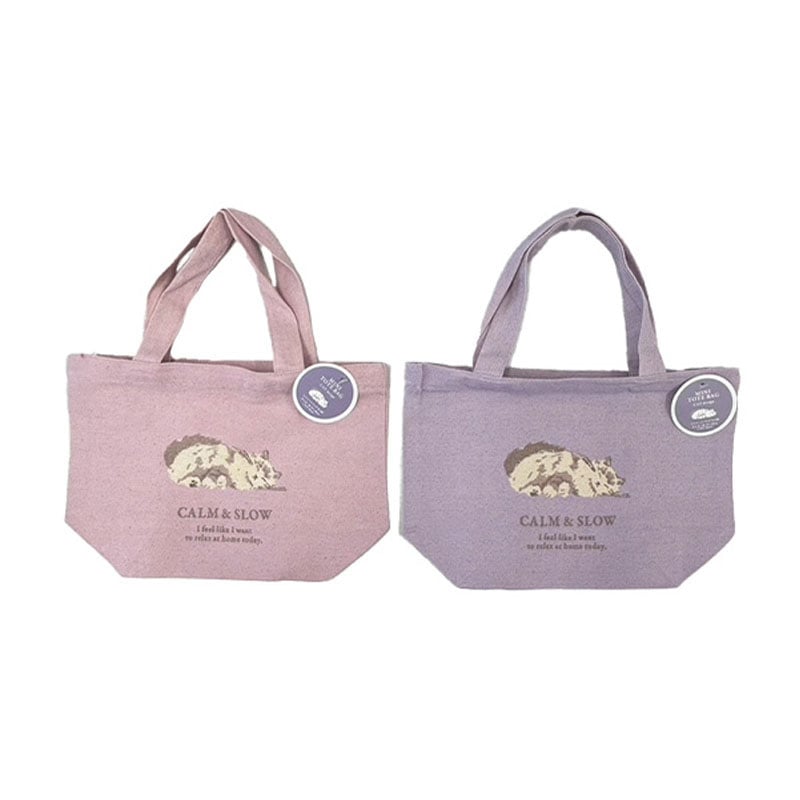 ミニトートバッグ　ネコ柄