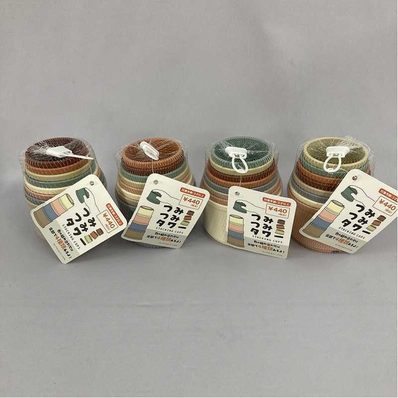 つみつみタワー　くすみカラー