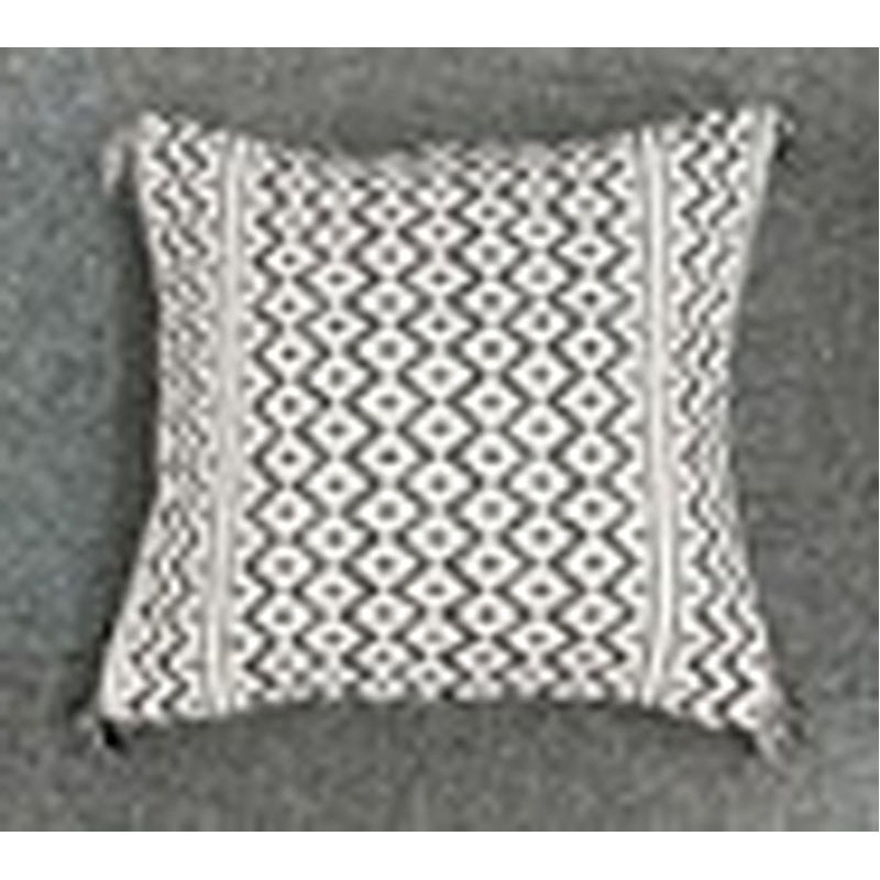 クッションカバー　ブラック