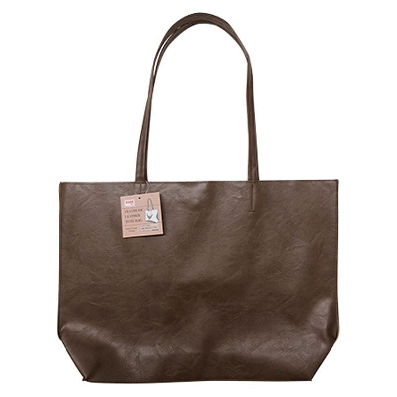 合皮トートバッグ BR【公式】≪1個からお届け≫Can☆Doネットショップ