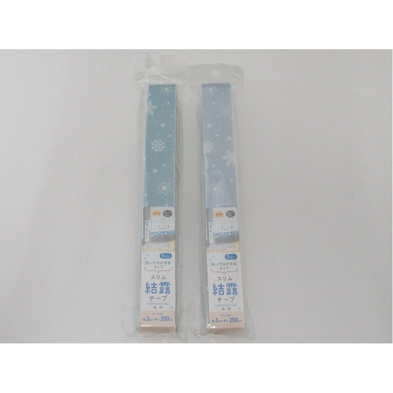 はがせる結露テープスリム　雪柄