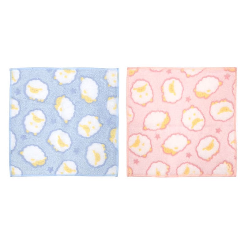 ふんわりハンドタオル　エンボス　ひつじ