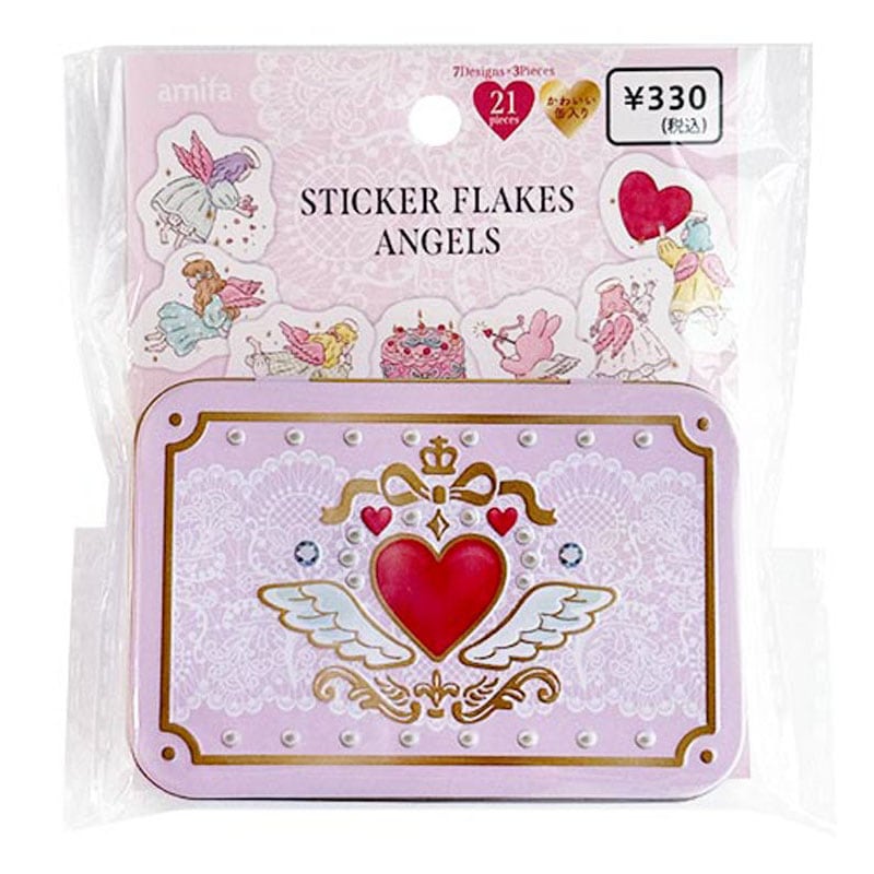 フレークシール 21P 缶入り てんし