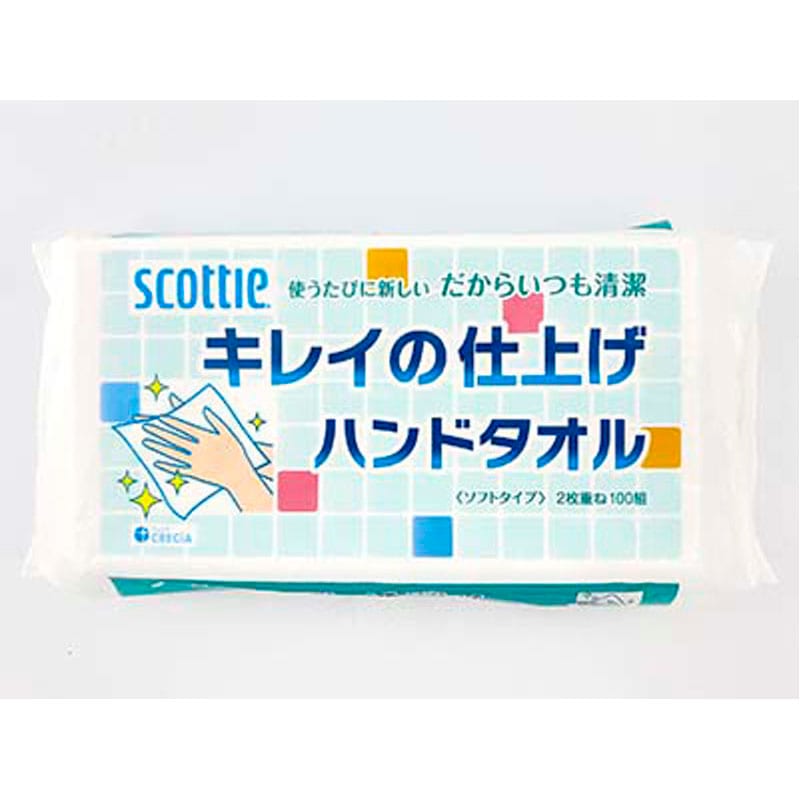 クレシアキレイの仕上げハンドタオル