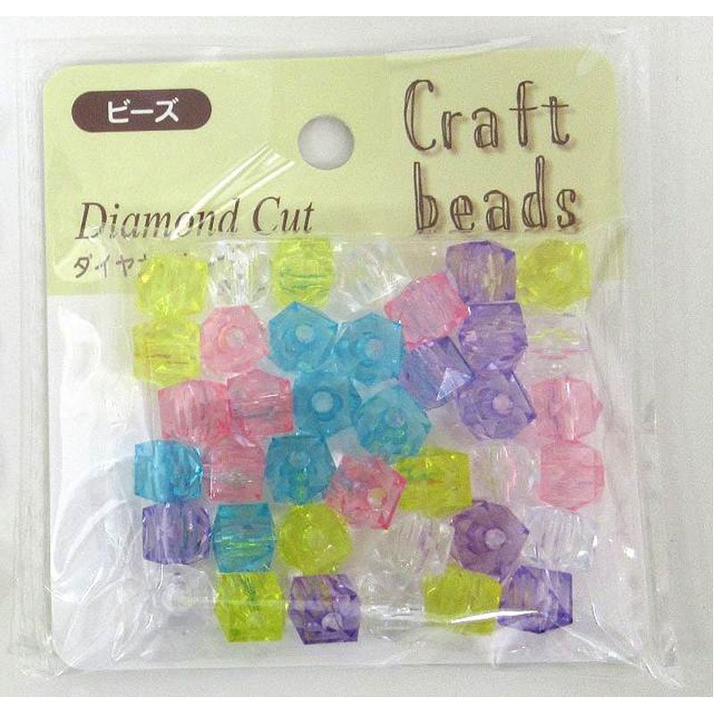 ビーズ　ダイヤカット　４０Ｐ