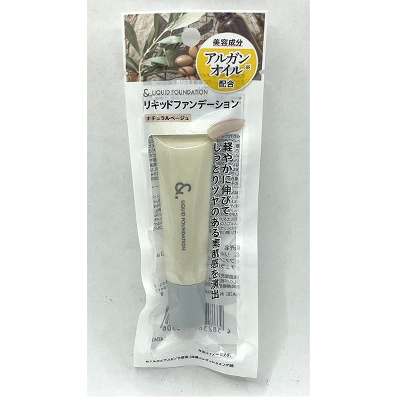 &.リキッドファンデ ナチュラルベージュ