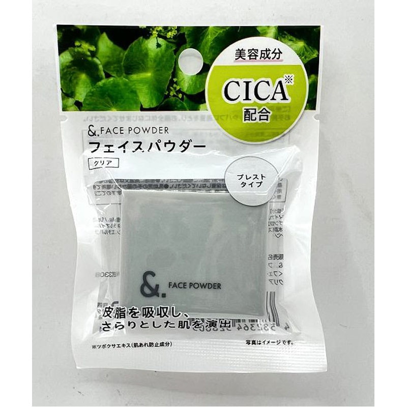 &.フェイスパウダー クリア