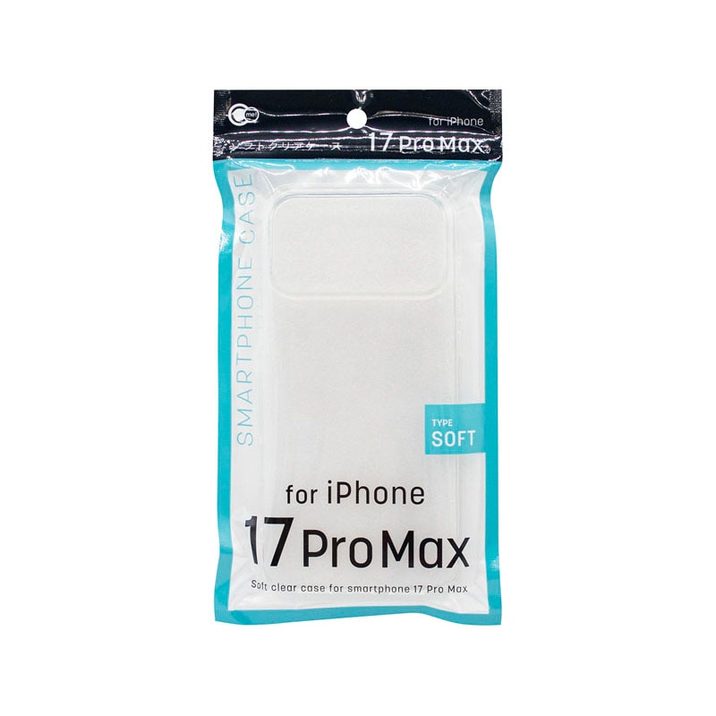 ＩＰ１７ＰＲＯＭＡＸ用ケース　ソフト　クリア