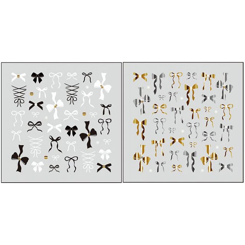 ネイルシール リボン