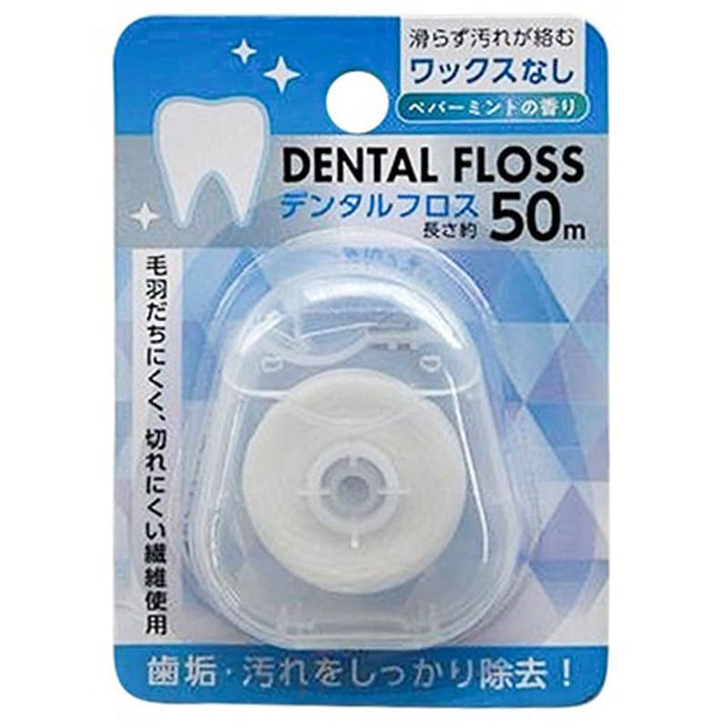 デンタルフロス　白　５０Ｍ　ペパーミント