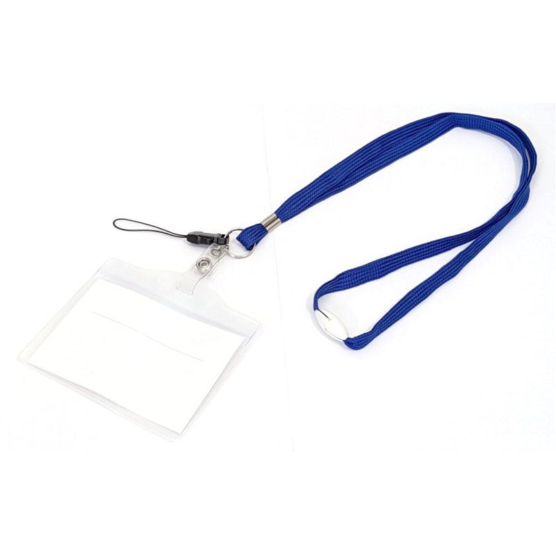 名札ホルダー携帯ストラップ付き