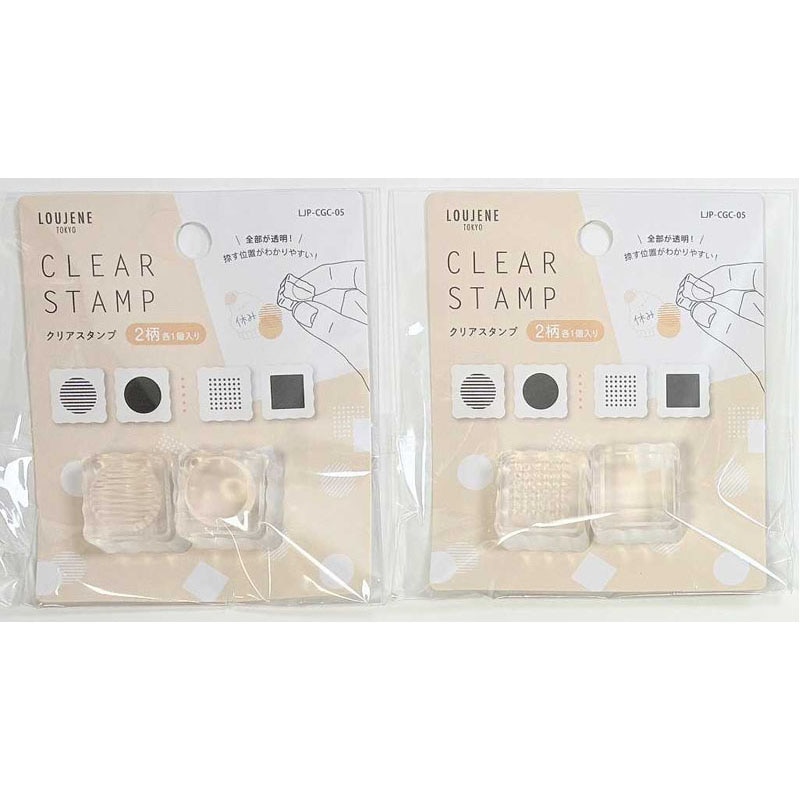 クリアスタンプ C 2P パターン【公式】≪1個からお届け≫Can☆Do