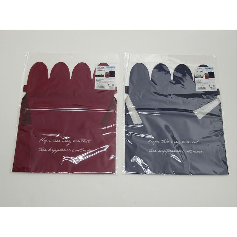 不織布ラッピング　ダブル巾着バッグ　Ｍ