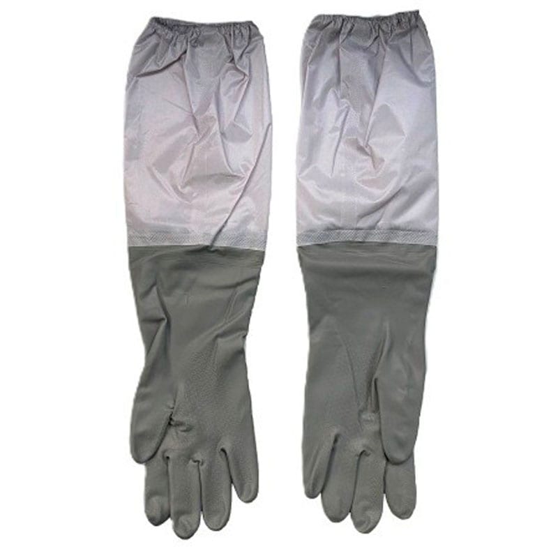 裏起毛ロングゴム手袋　ＧＹ