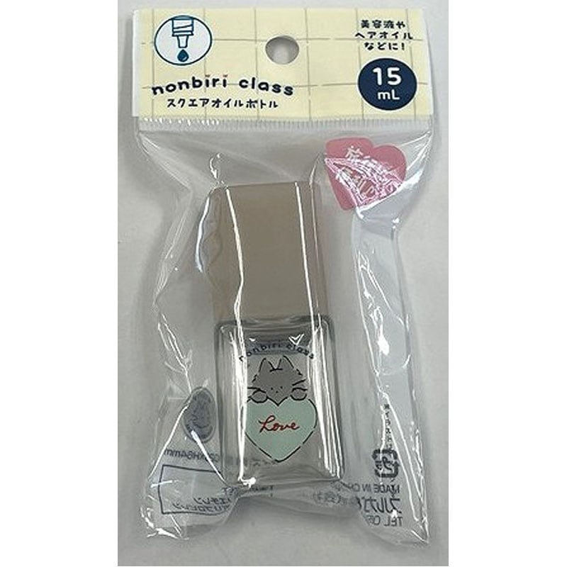 のんびりクラス　スクエアオイルボトル