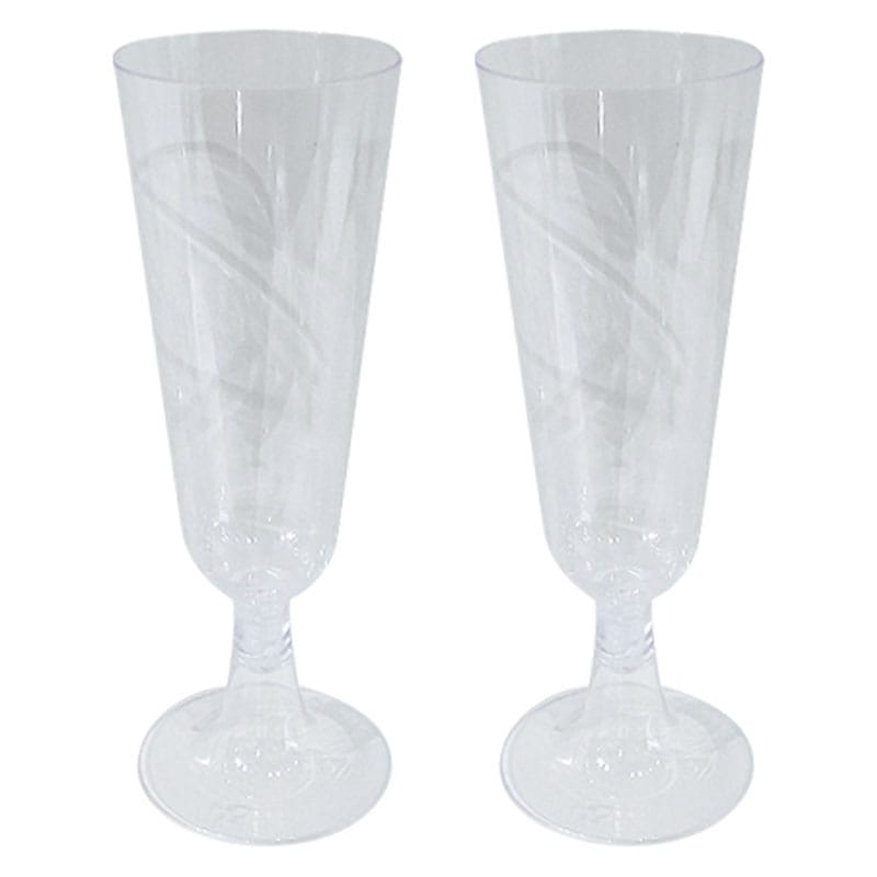 シャンパン用クリアカップ 2P【公式】≪1個からお届け≫Can☆Do