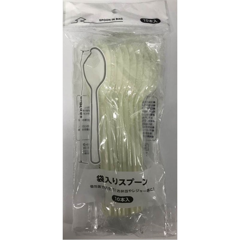 袋入りスプーン　１０本入
