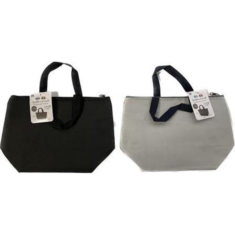 保冷保温ランチトートバッグ　ＢＫ・ＧＹ