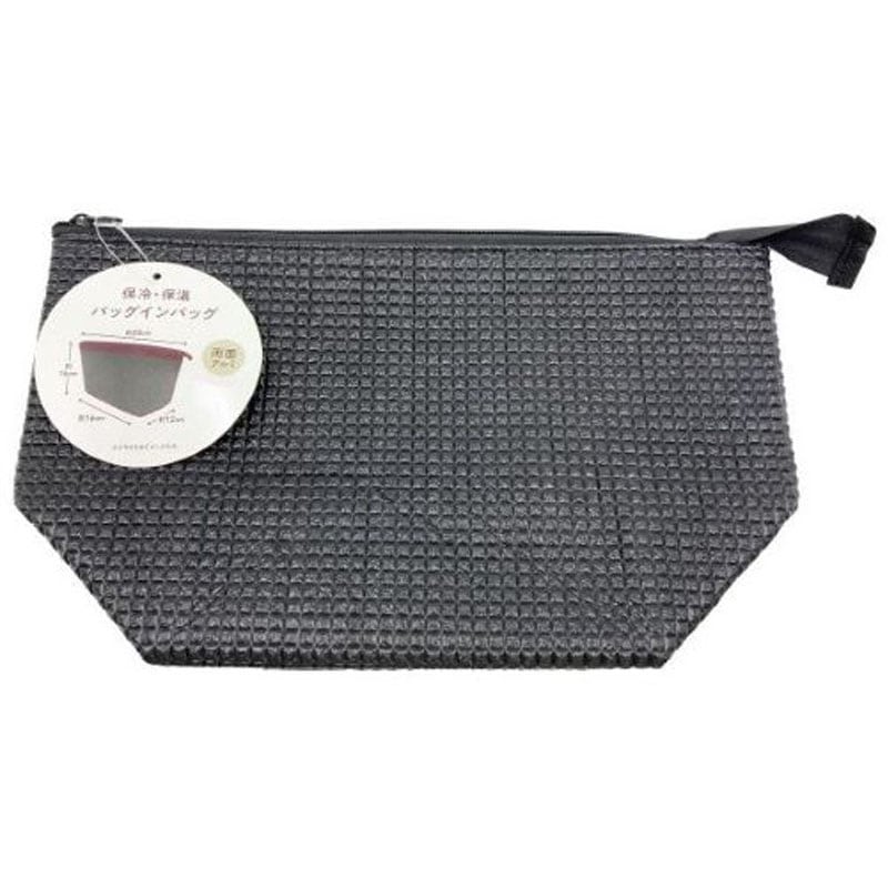 保冷保温バッグインバッグ　ブラック