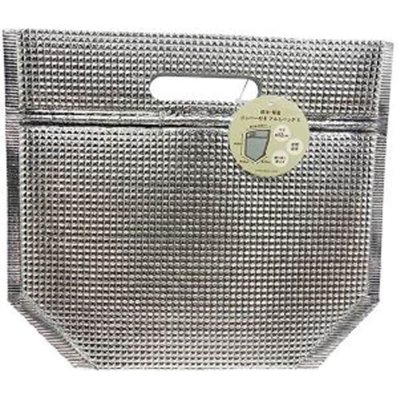 保冷保温ジッパー付アルミバッグ　Ｓ