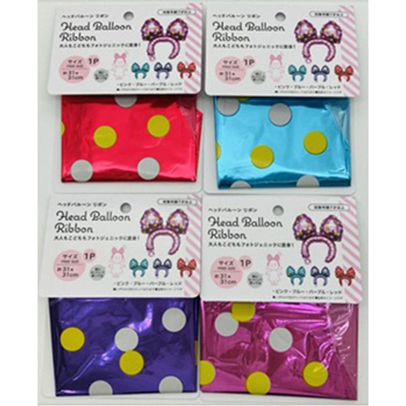 ヘッドバルーン　リボン