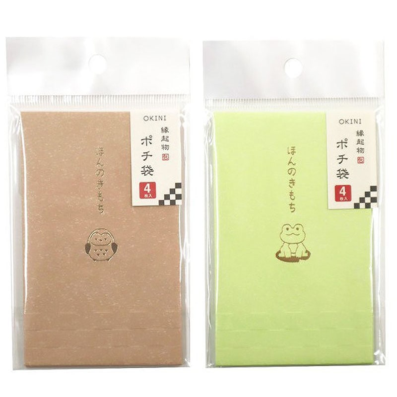 ポチ袋　５型　４Ｐ　縁起物