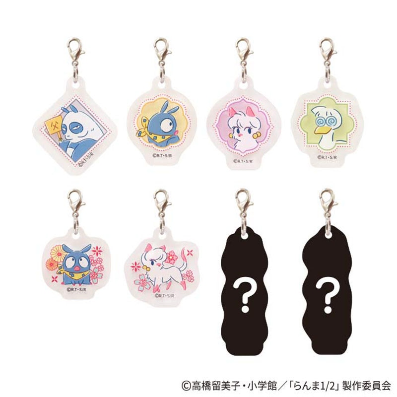 【数量限定】らんま1/2　アクリルチャーム　ポップ柄