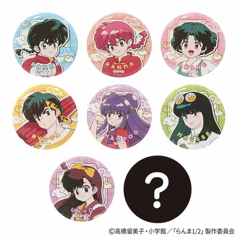 数量限定】らんま1/2 缶バッジ ポップ柄【公式】≪1個からお届け≫Can