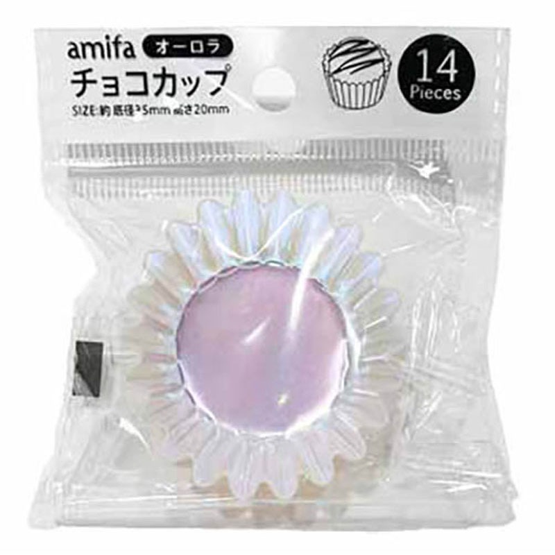 オーロラチョコカップ　１４枚入