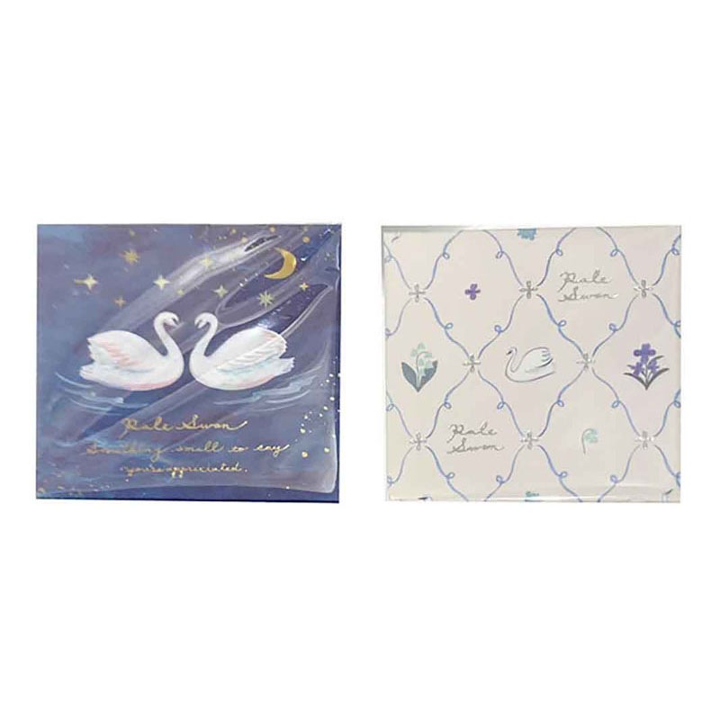 トリュフボックス　４個用　ペールスワン