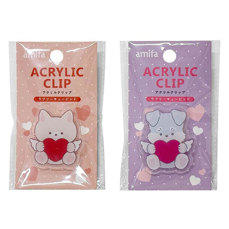 アクリルクリップ　ラブリーキューピッド