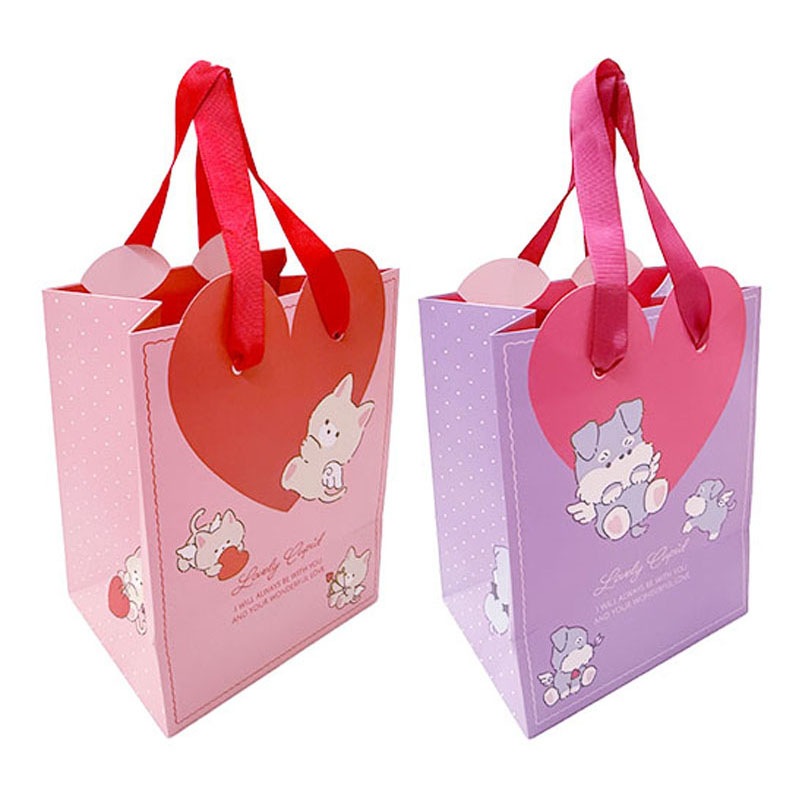 ハンドルバッグ　Ｓ縦　ラブリーキューピッド